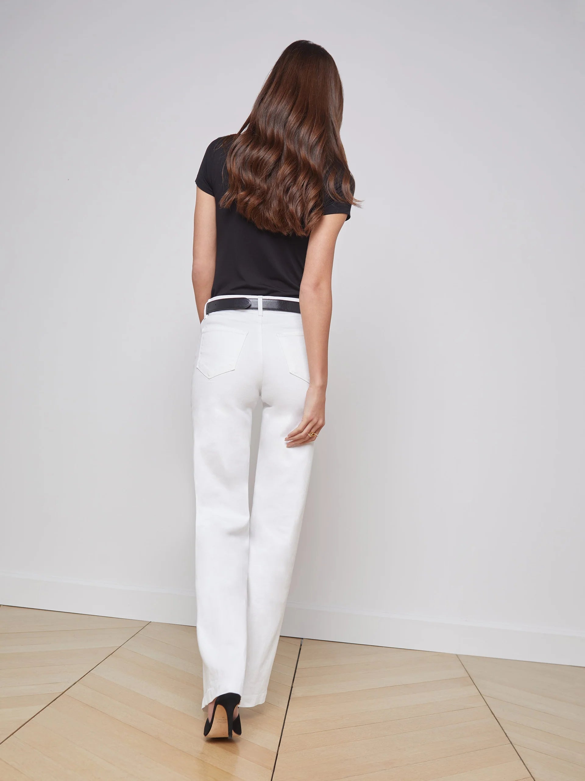 Clayton High Rise Wide Leg Jean