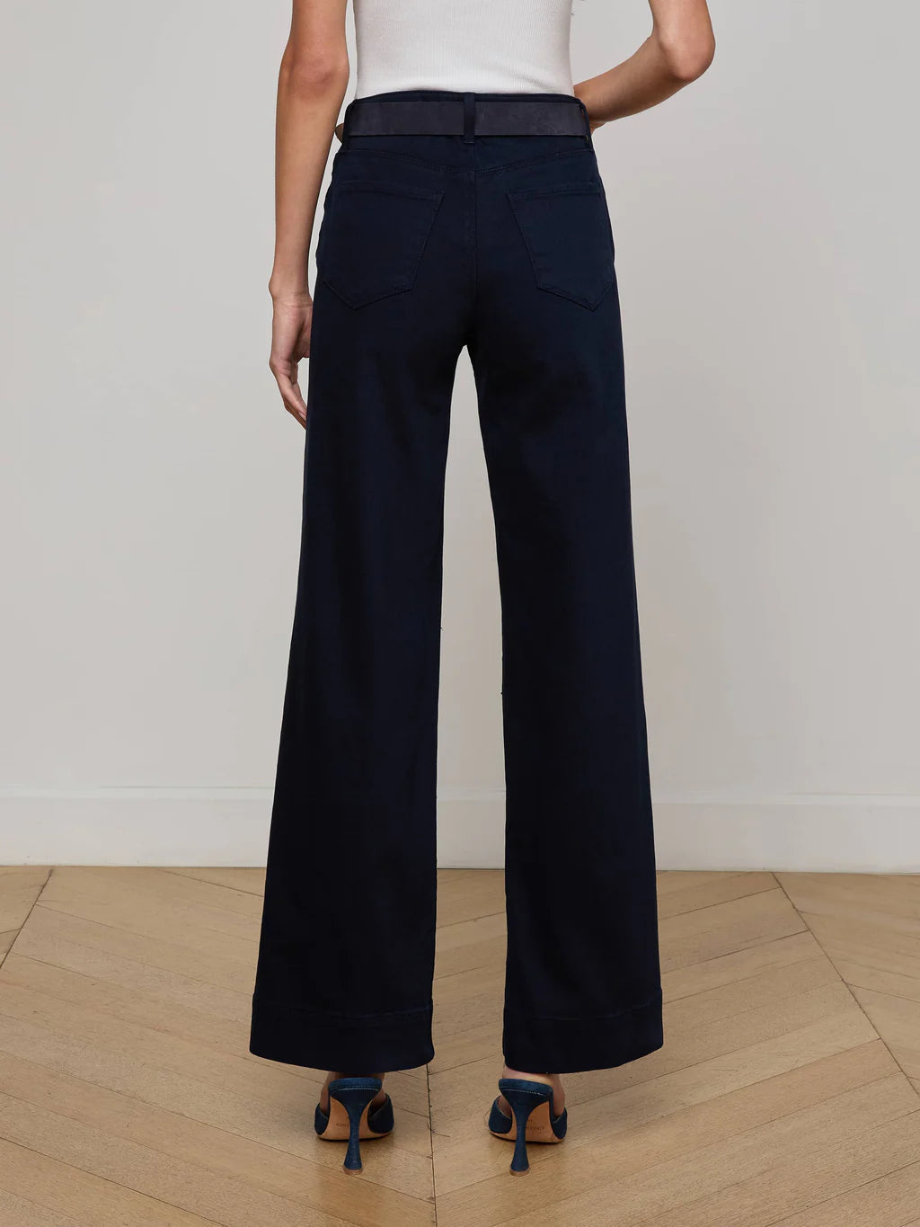Nolan Highrise Patch Pocket Pant