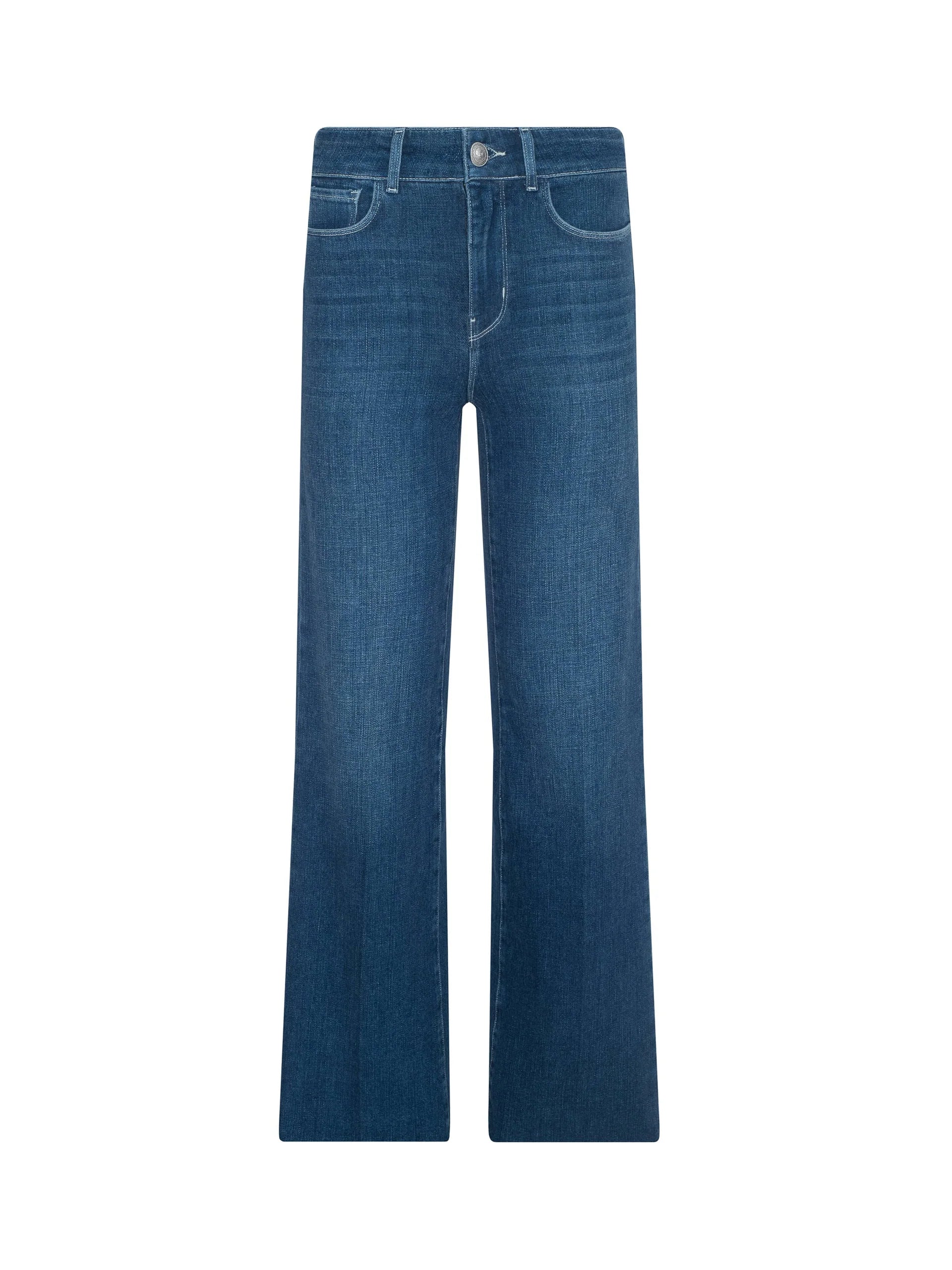 Gwenna Ultra High Rise Wide Leg Flare Jean