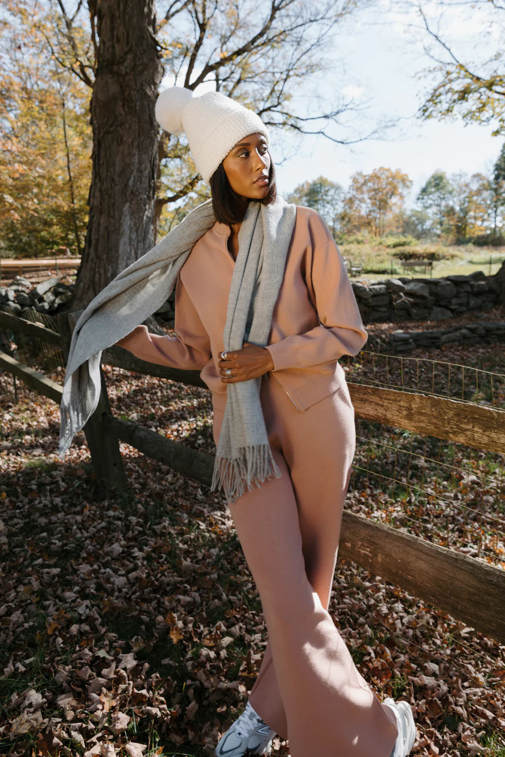 The Sweater Wide Leg Pant