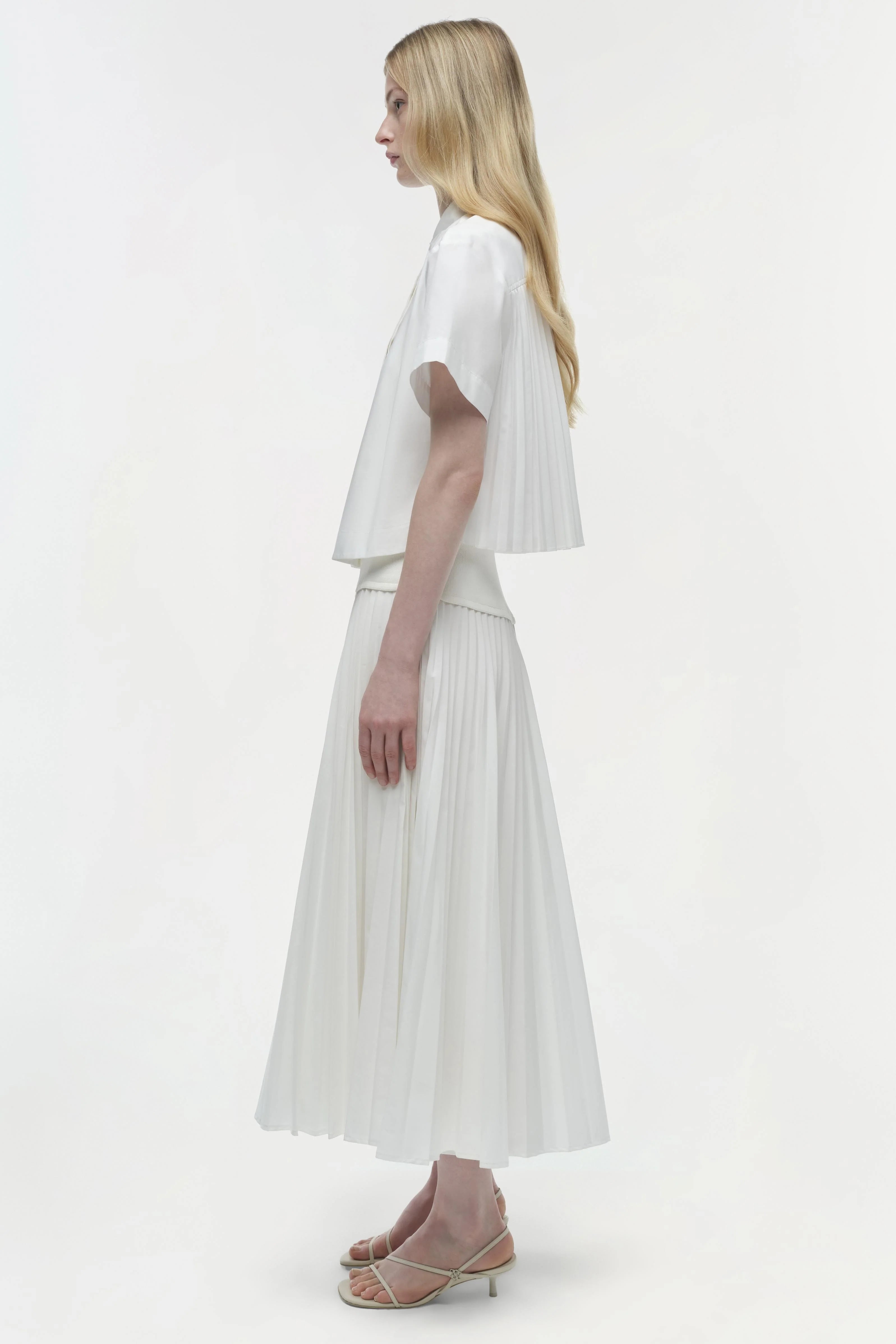 Bernie Pleated Shirt
