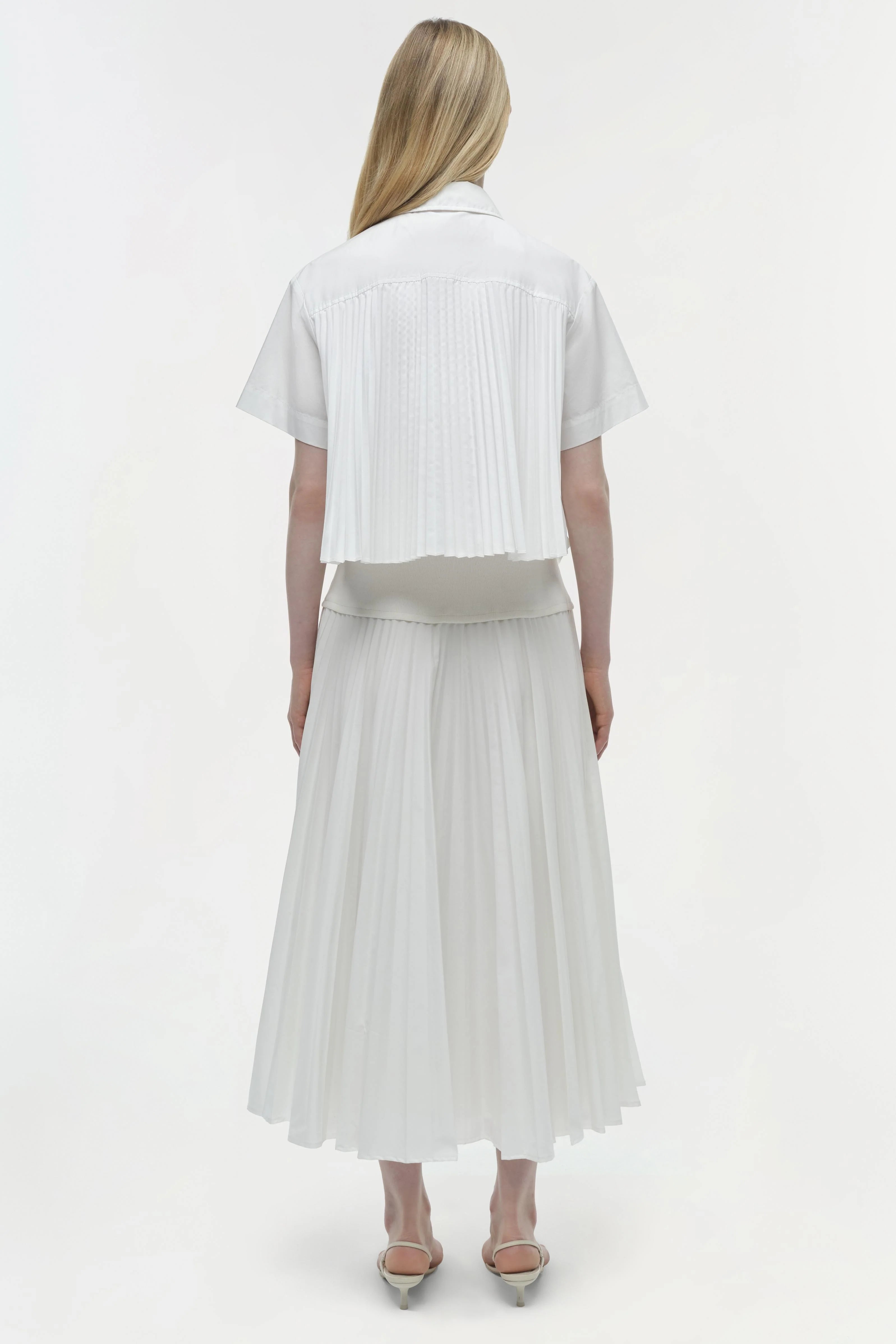 Bernie Pleated Shirt
