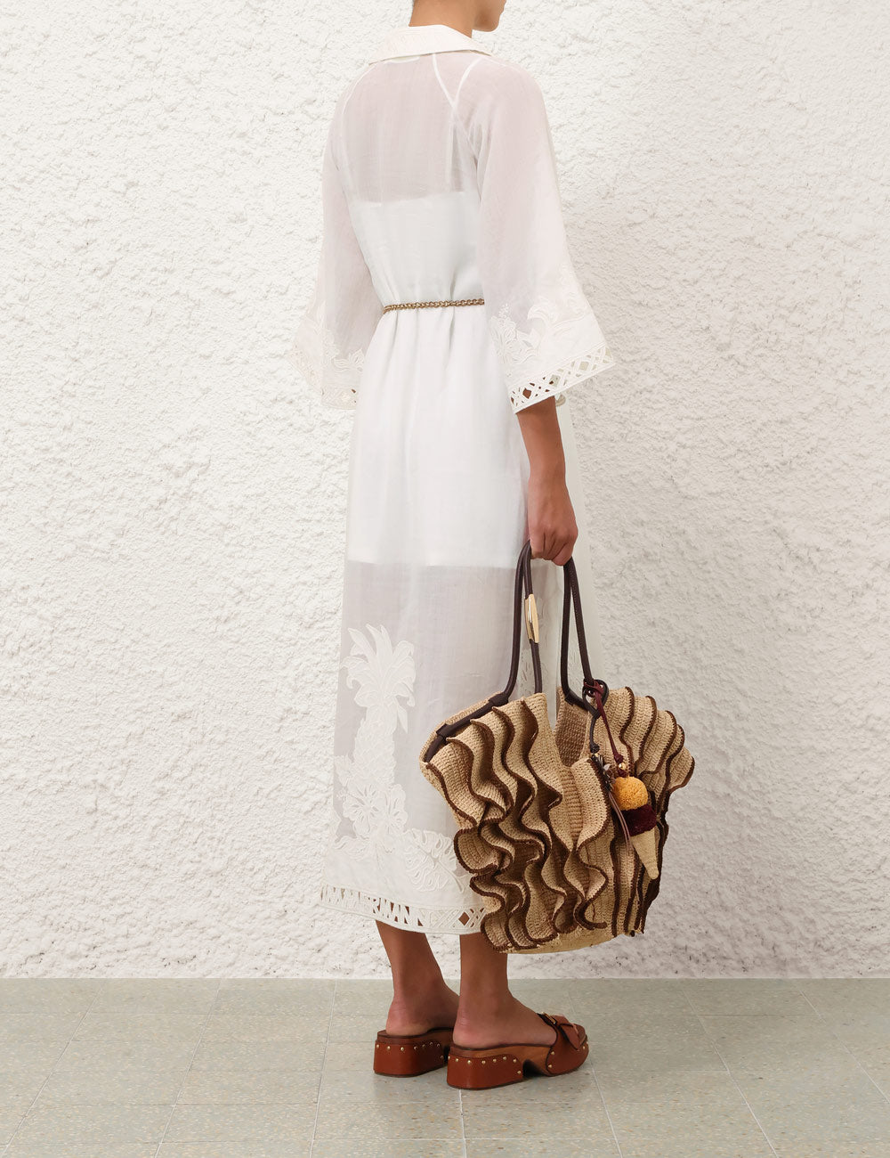 Indra Embroidered Maxi Dress