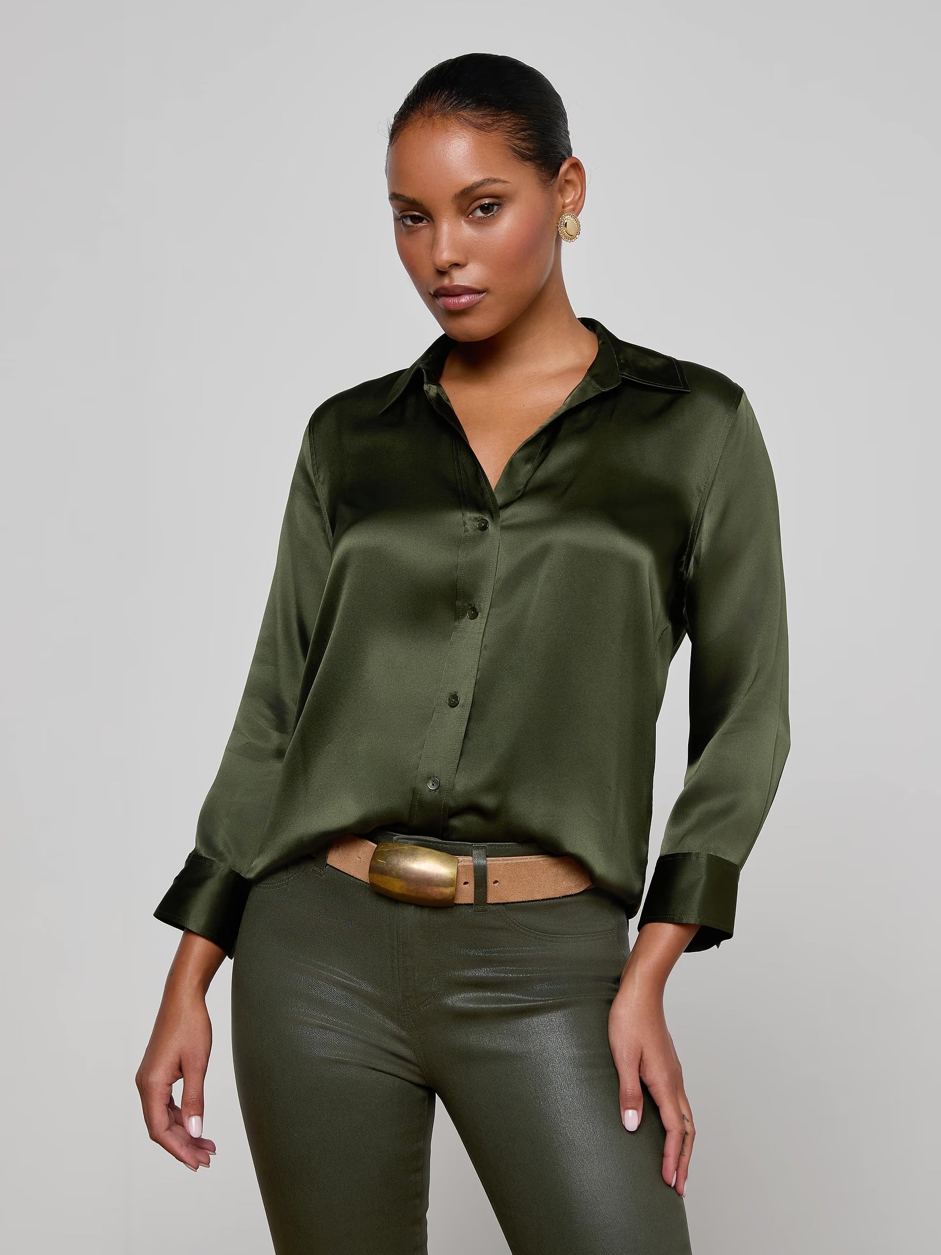 Dani Three Quarter Sleeve Blouse