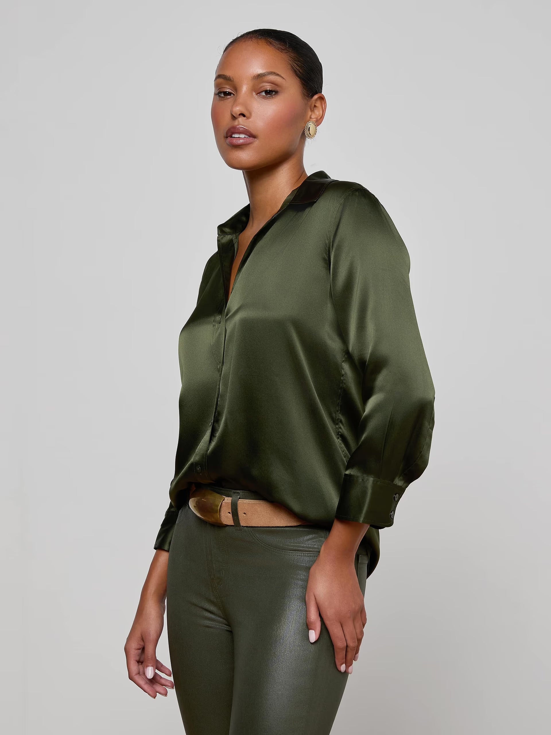 Dani Three Quarter Sleeve Blouse