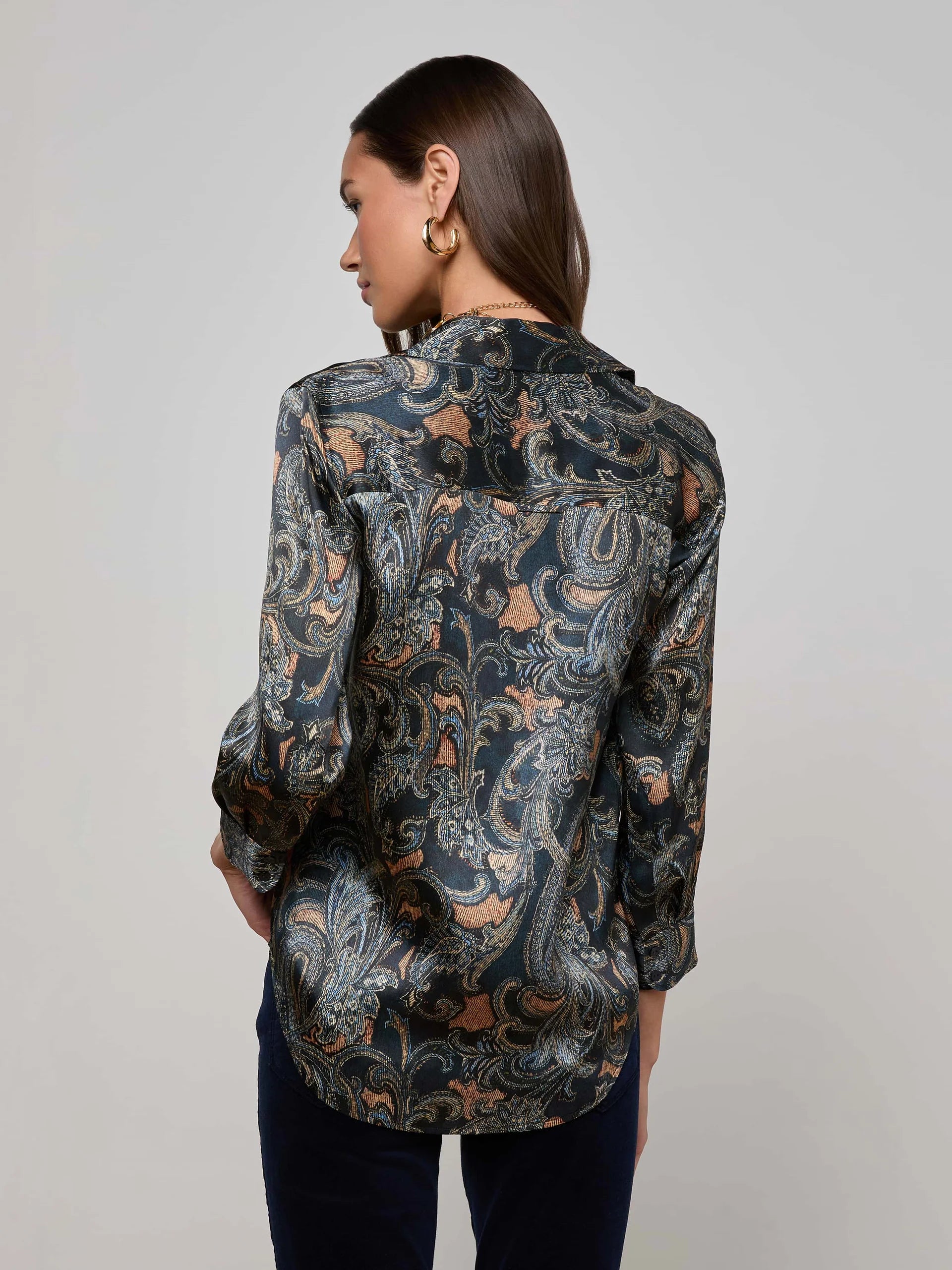 Dani Three Quarter Sleeve Blouse