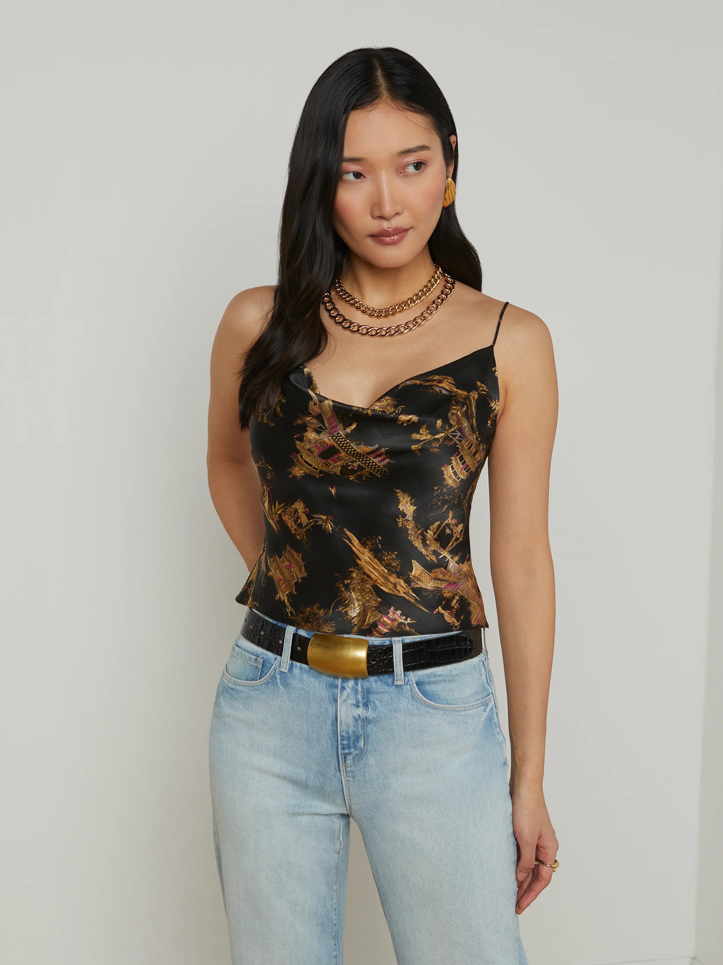 Calista Cowl Neck Cami