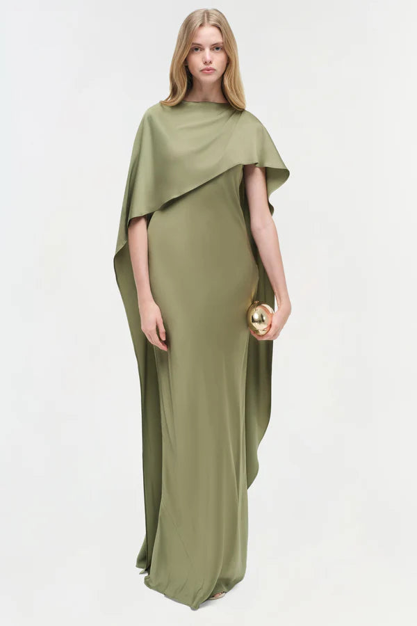 Izel Cape Gown