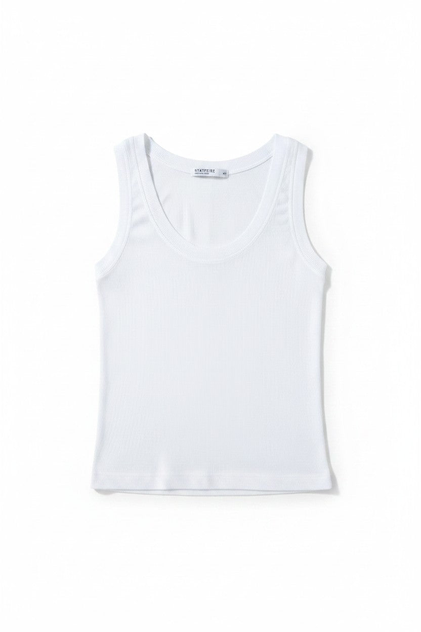 Fine Rib Scoop Tank