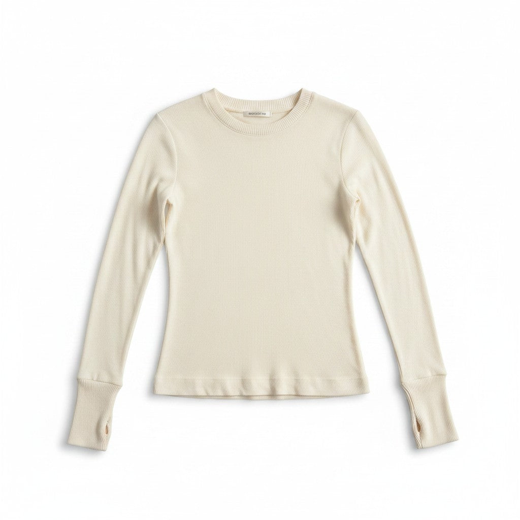 Easy Cuff Crew Top