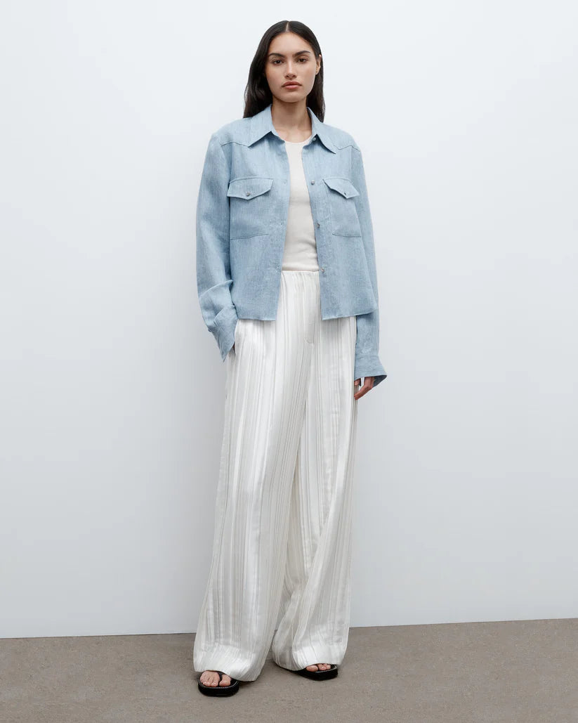 New Carter Hemp Denim Top