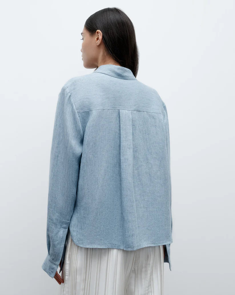 New Carter Hemp Denim Top