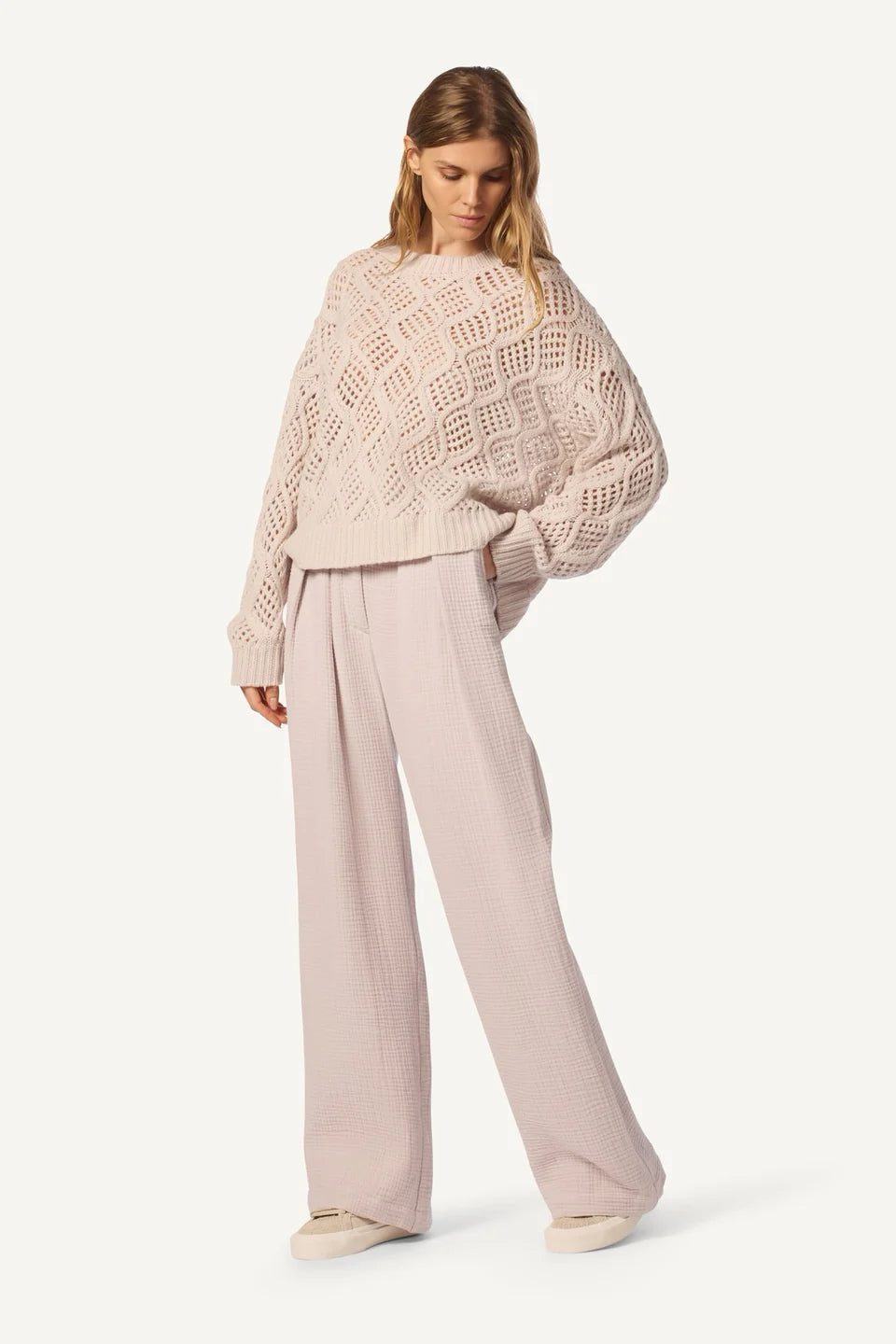 Alston D Boyfriend Crewneck Sweater