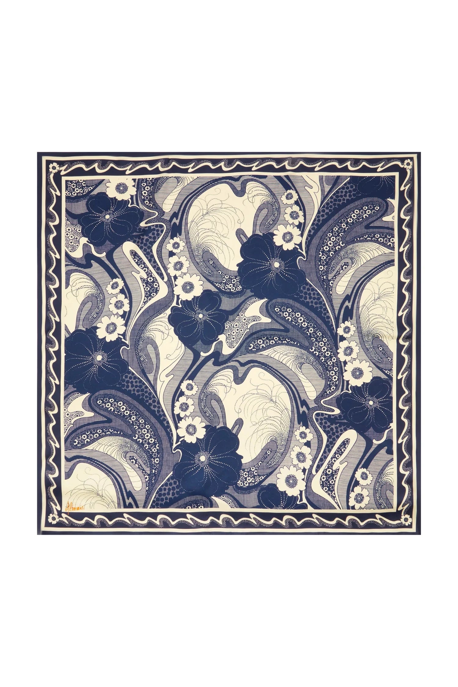 Mickey Silk Scarf