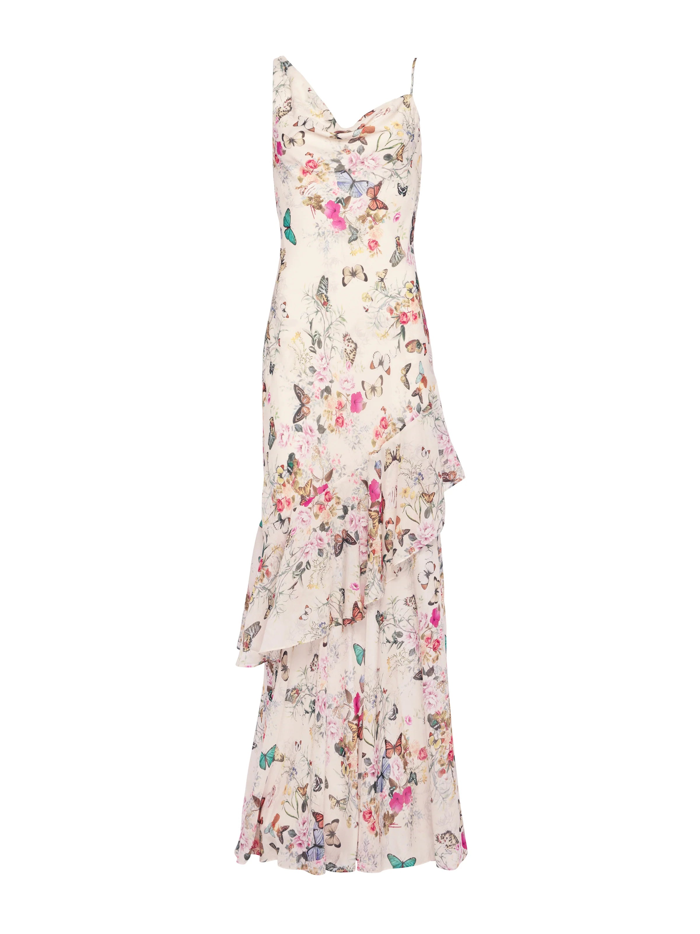 Viola Cowl Neck Gown