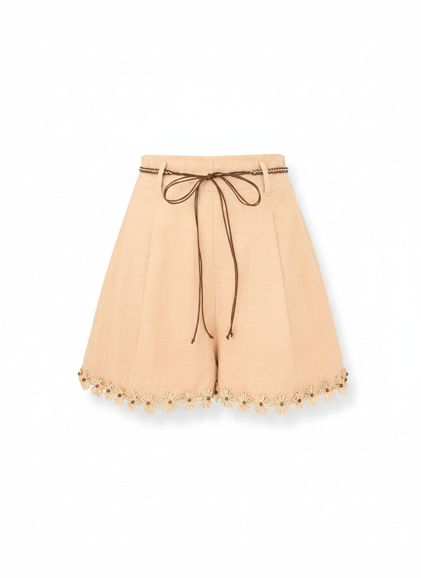 Mahon Flower Trim Short