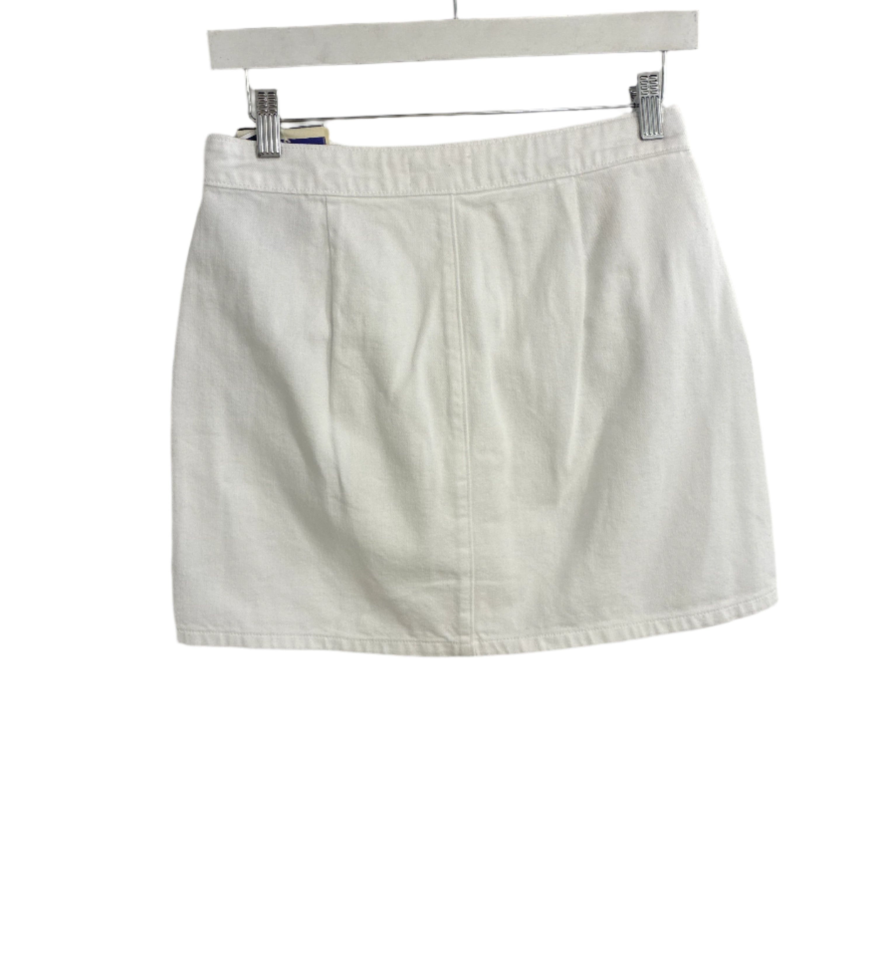 Kris Button Front Mini Skirt