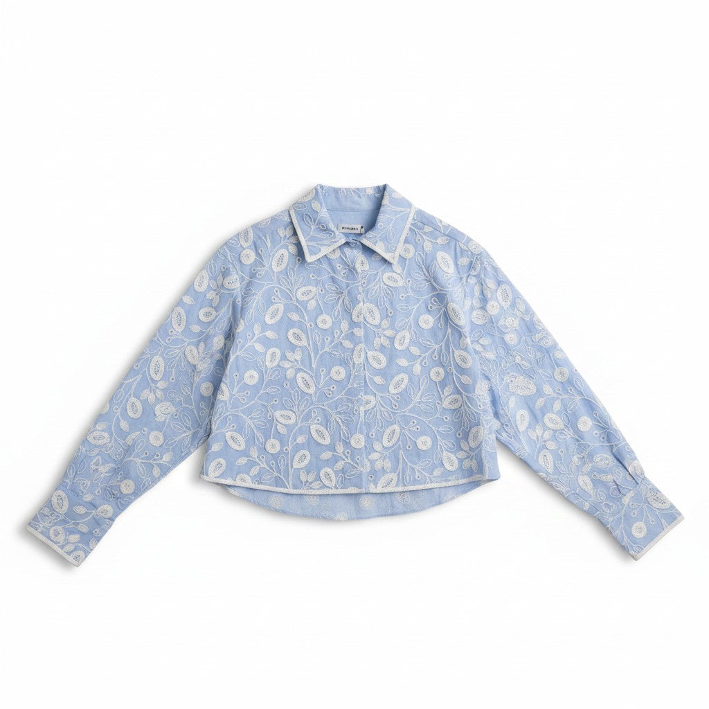 Farlowe Cropped Button Down Shirt