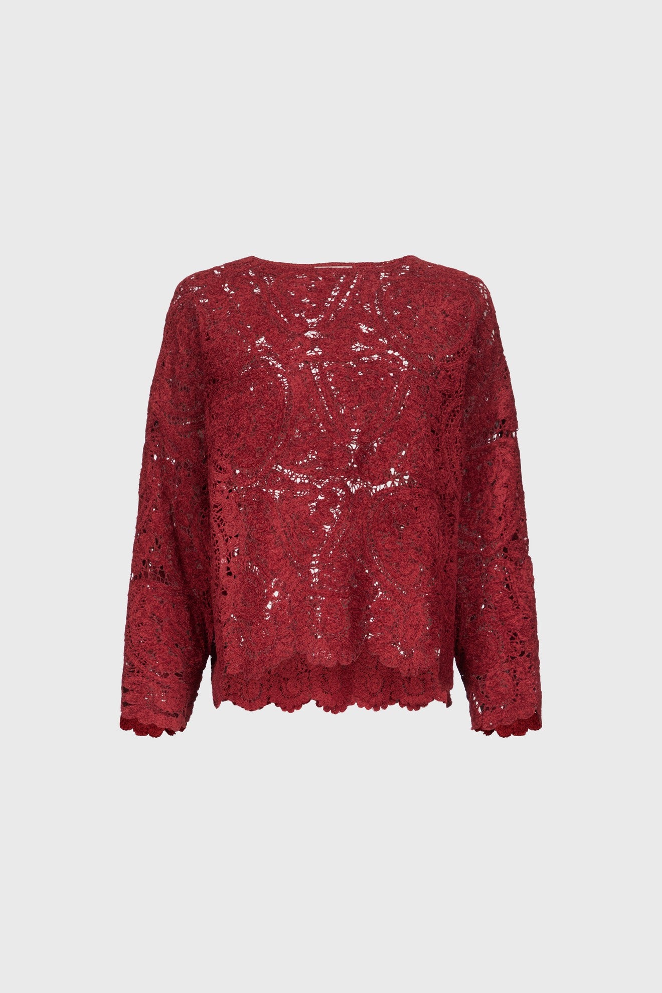 Arold Round Neck Boxy Sweater
