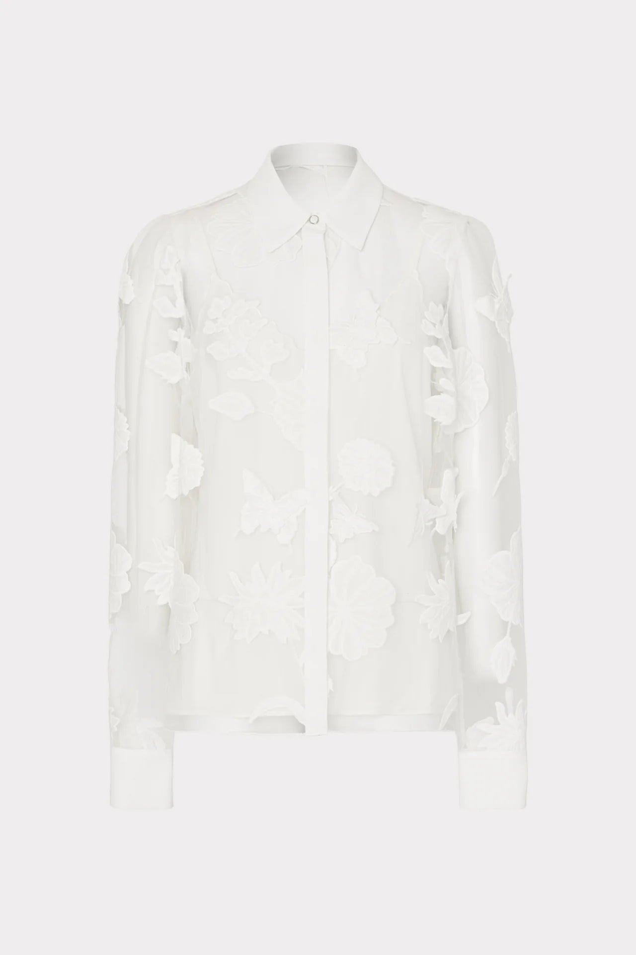 Ashton Butterfly Embroidery Blouse
