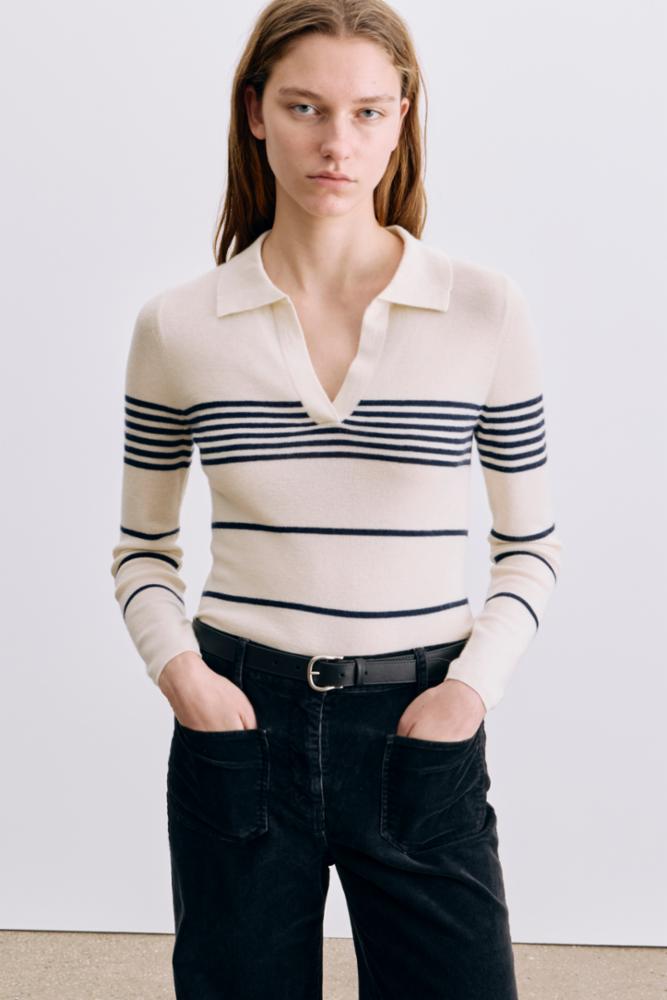 Lucille Multi Stripe Polo