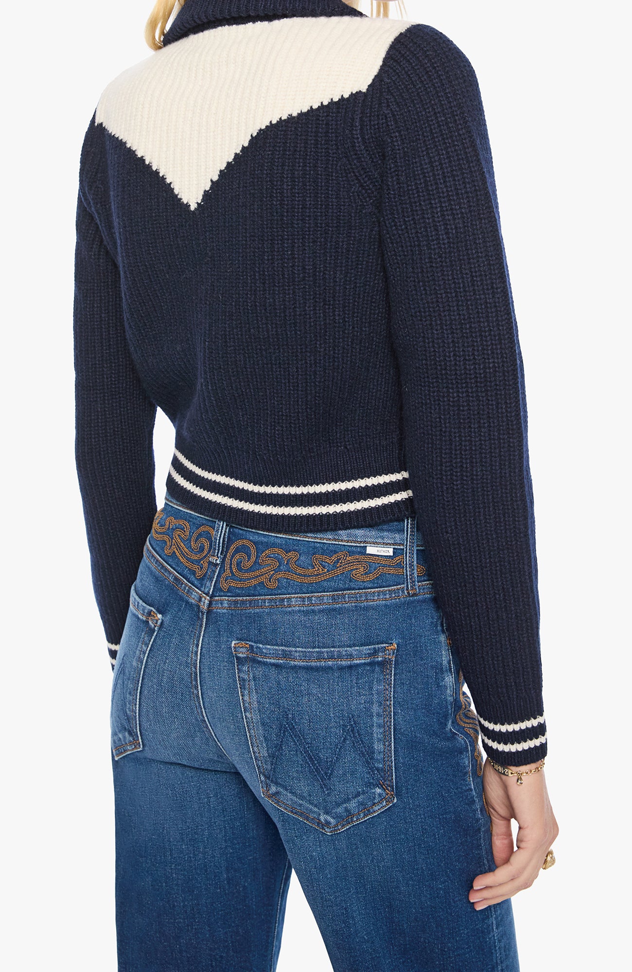 The Baby Raquette Cardigan