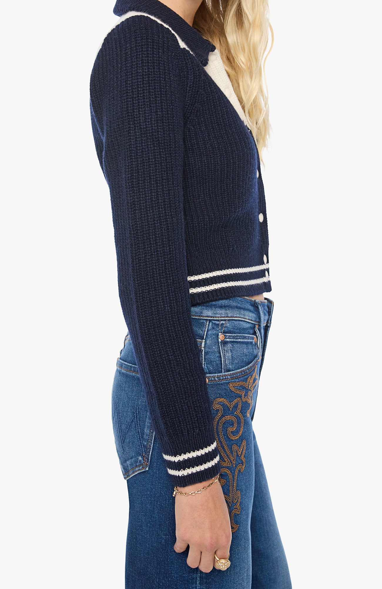 The Baby Raquette Cardigan