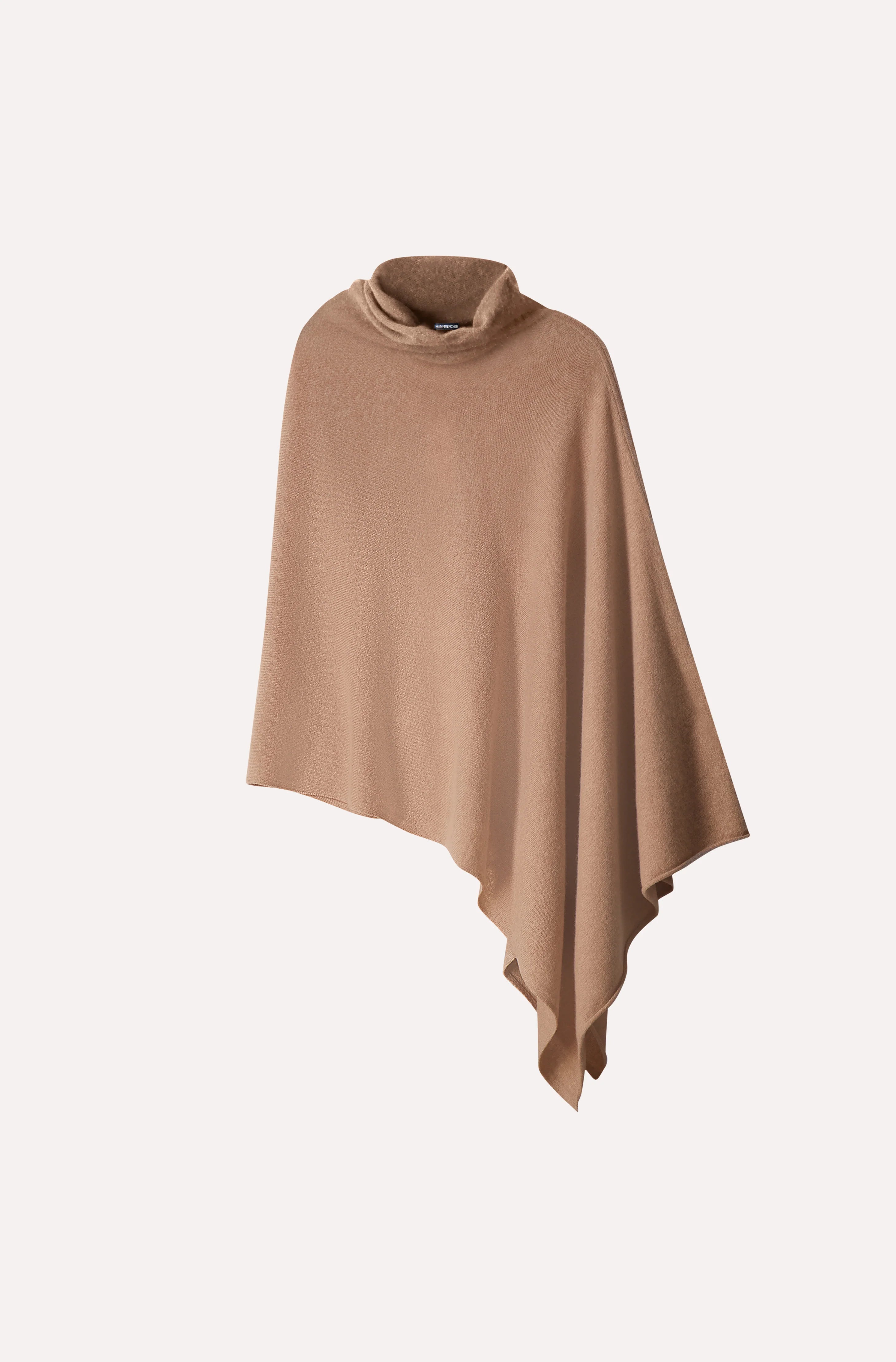 Cashmere Funnel Neck Ruana