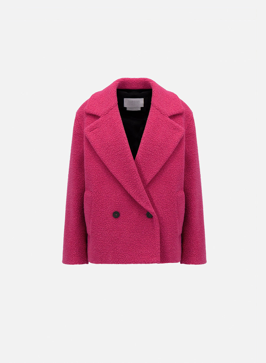 Cropped Outdoor Boucle Jacket