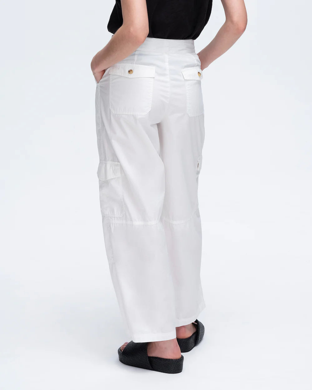 Cotton Poplin Cargo Pant