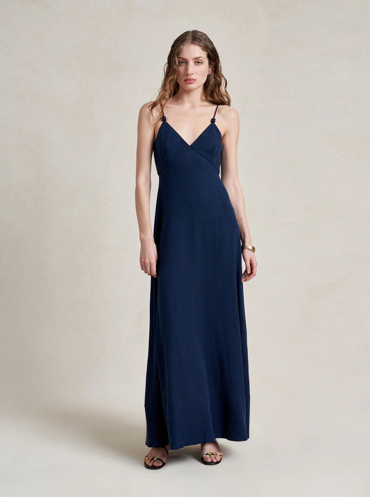 Linen Maxi Dress