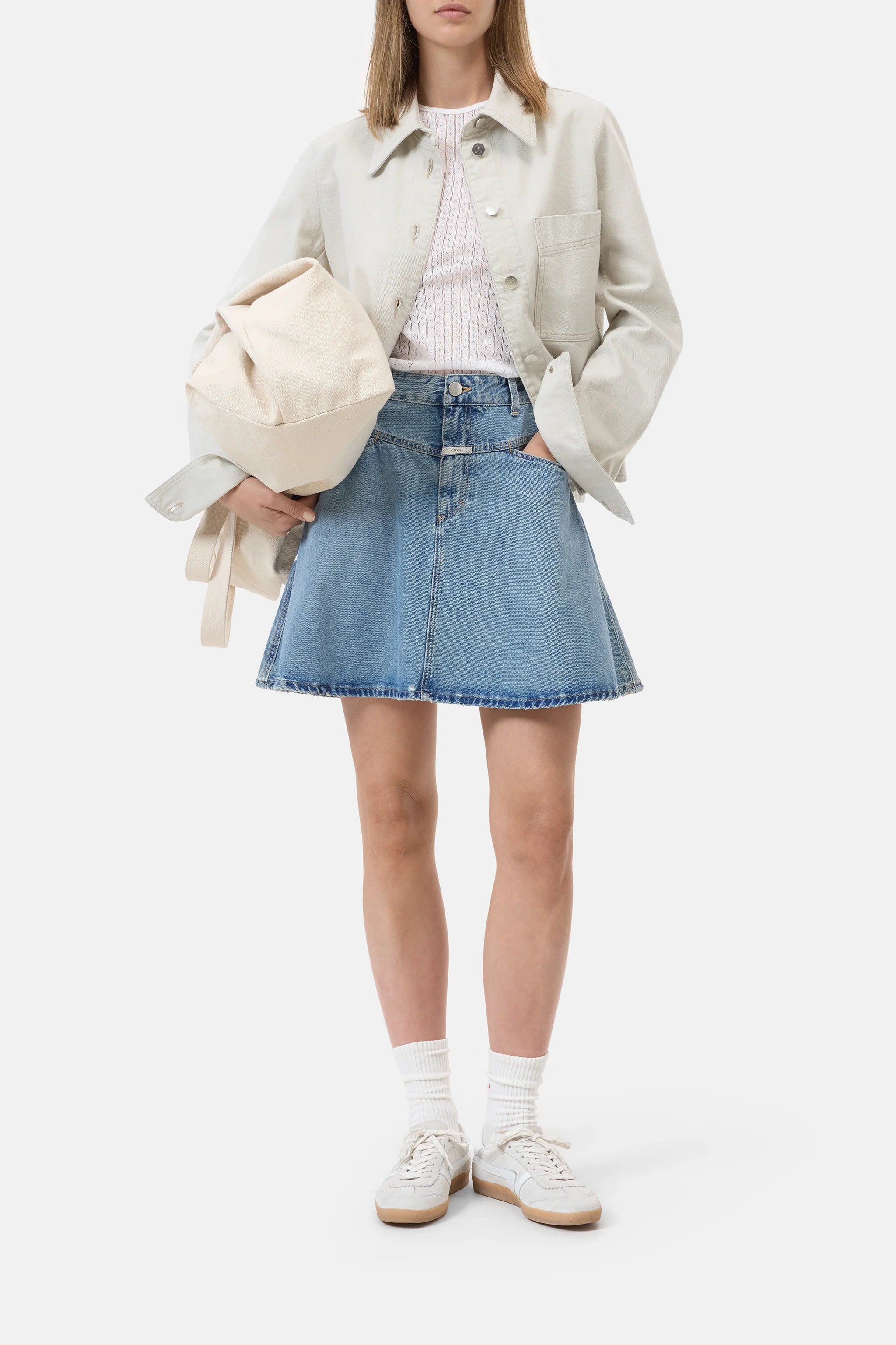 Volant Mini Skirt