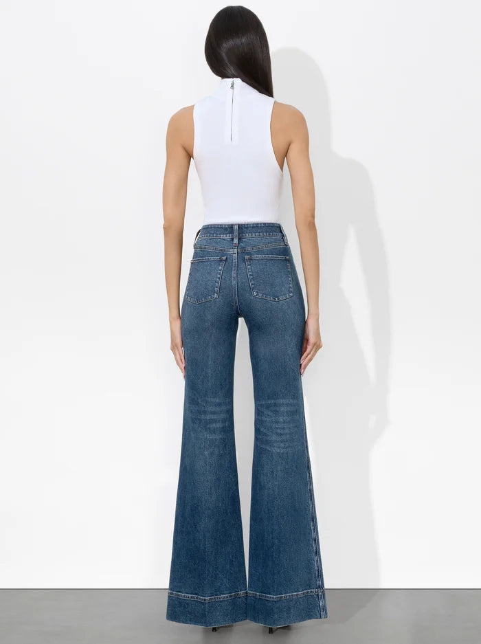 Missa Exposed Button Fly Jean