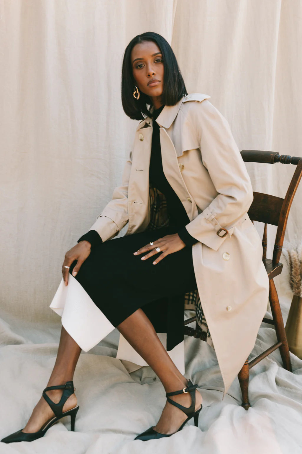 The Rib Sweater Midi Dress
