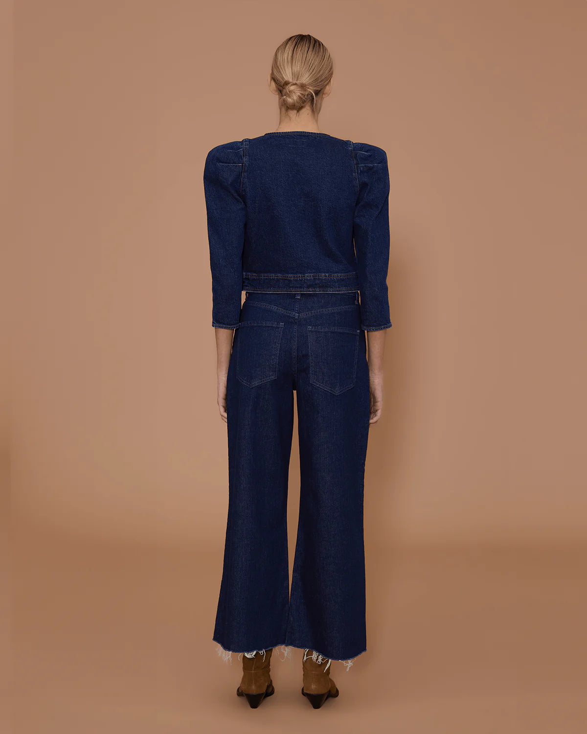 Juliette Wide-Leg Ankle Jean