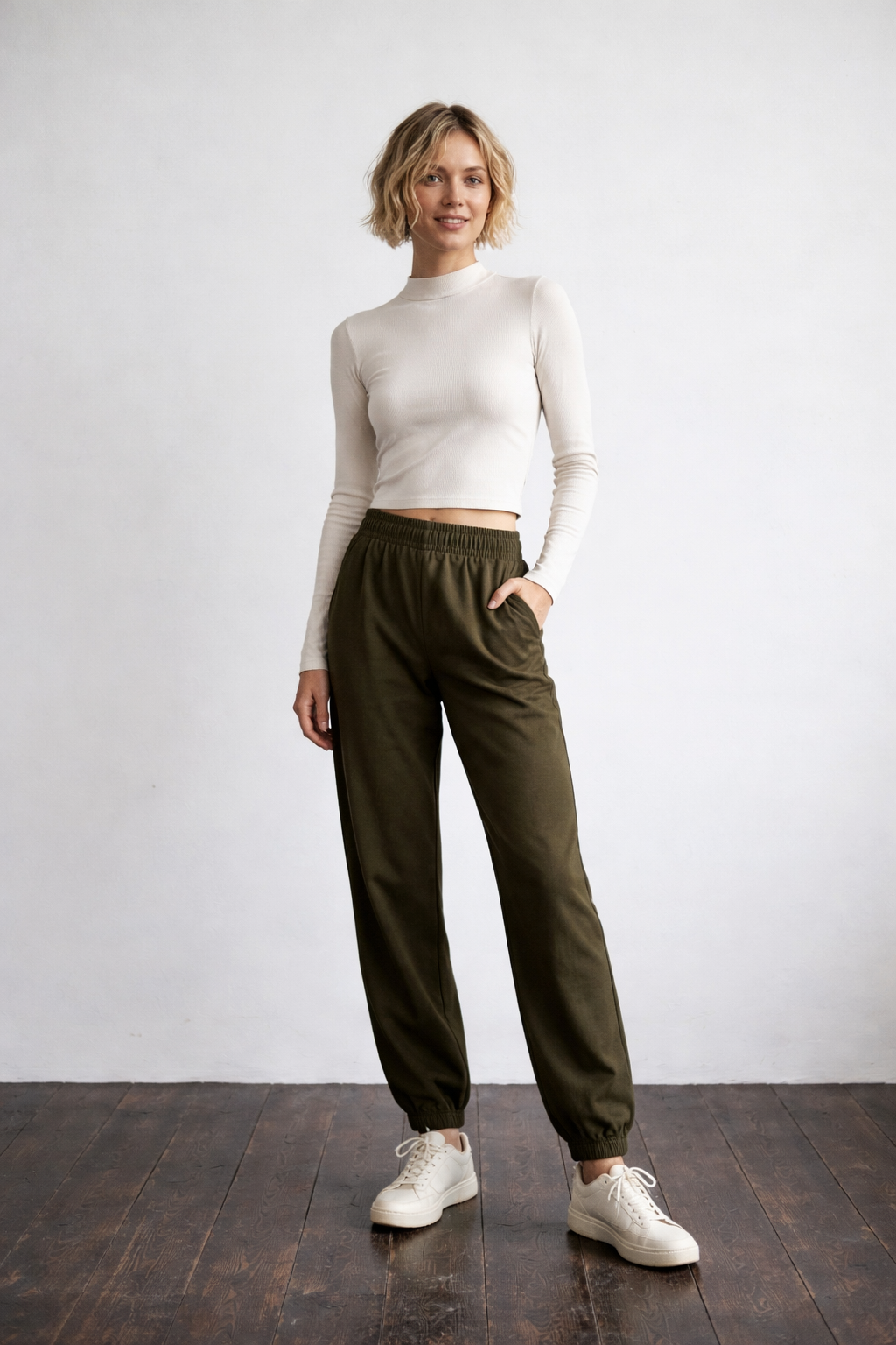 Poplin Sateen Bubble Jogger