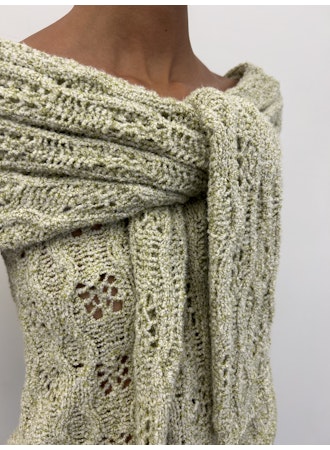 Clarissa Shoulder Wrap Sweater
