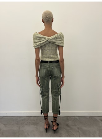 Clarissa Shoulder Wrap Sweater
