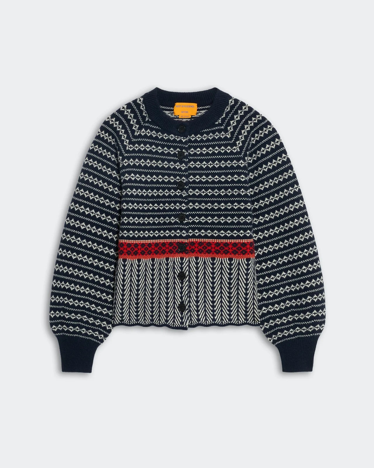 Fairisle Sculpted Cardigan