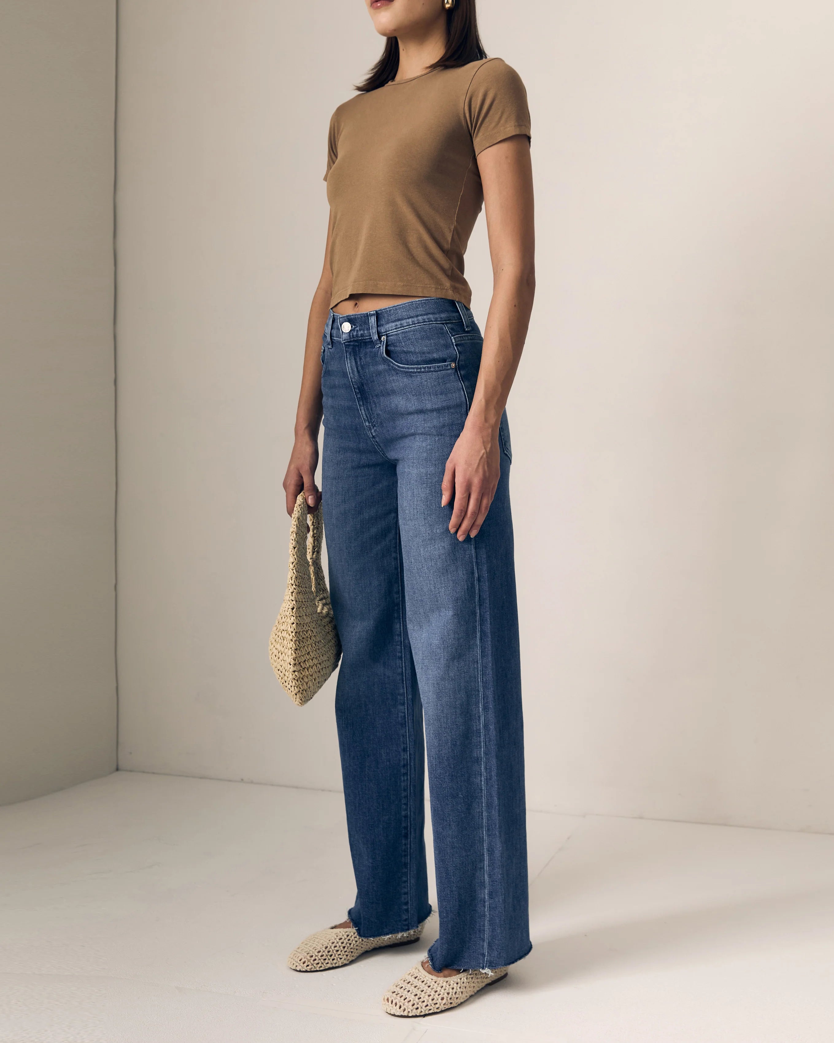 High Rise Column Jean