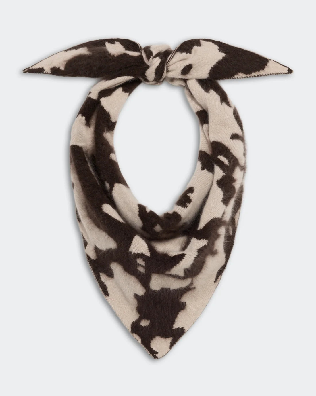 Grizzly Cowhide Wild Rag