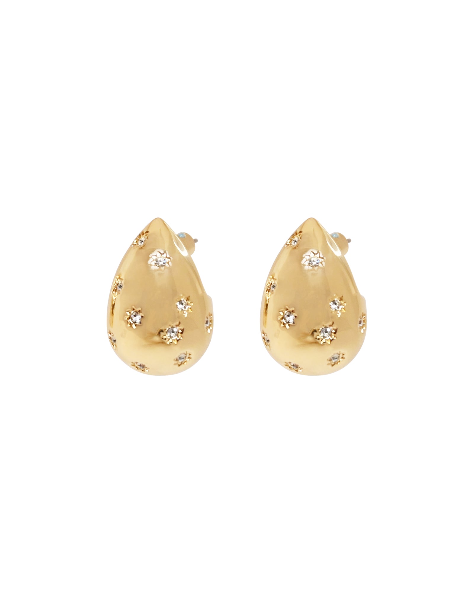 The Twinkle Tear Drop Earrings