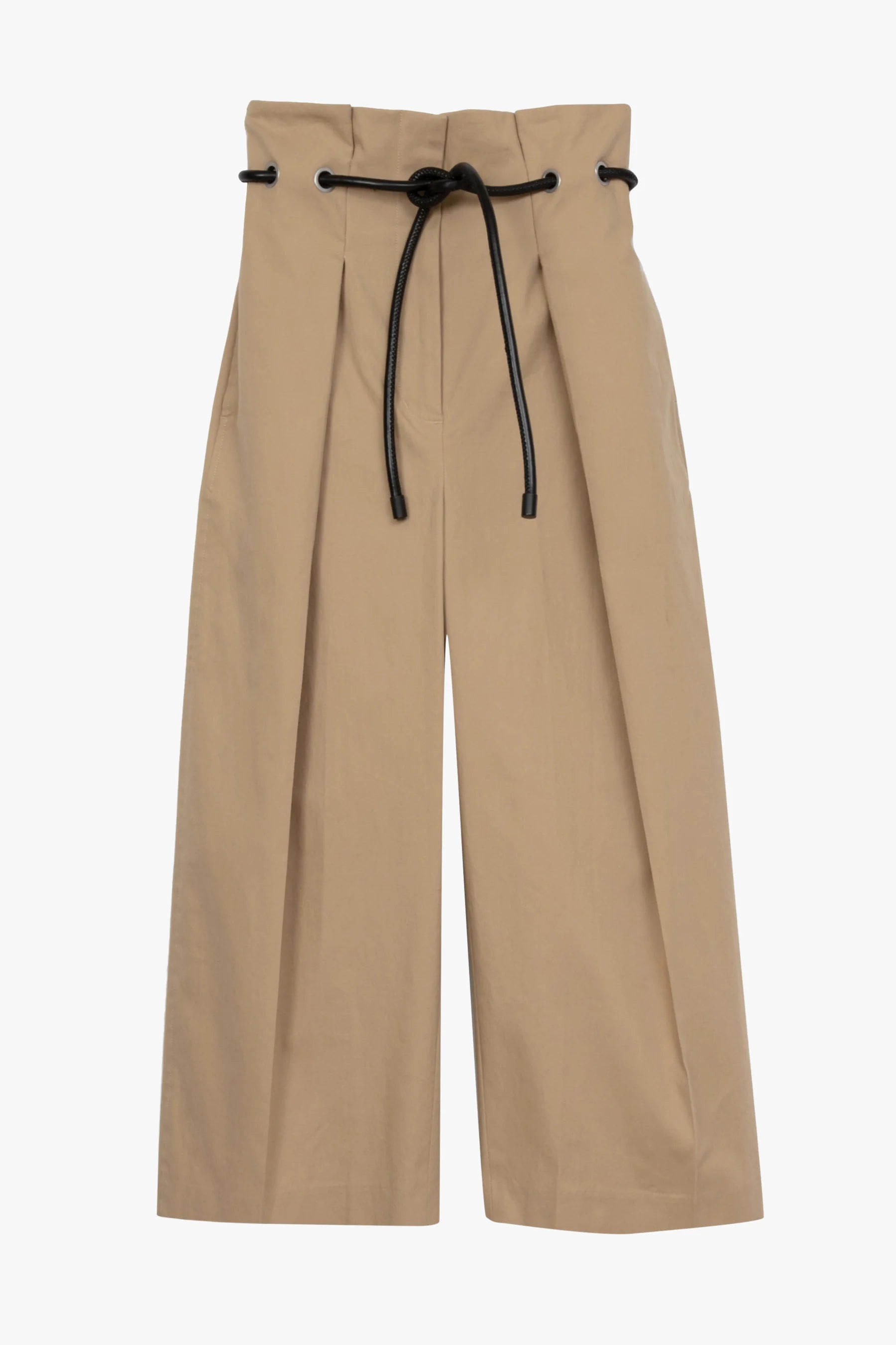 Cropped Wide Leg Origami Trouser