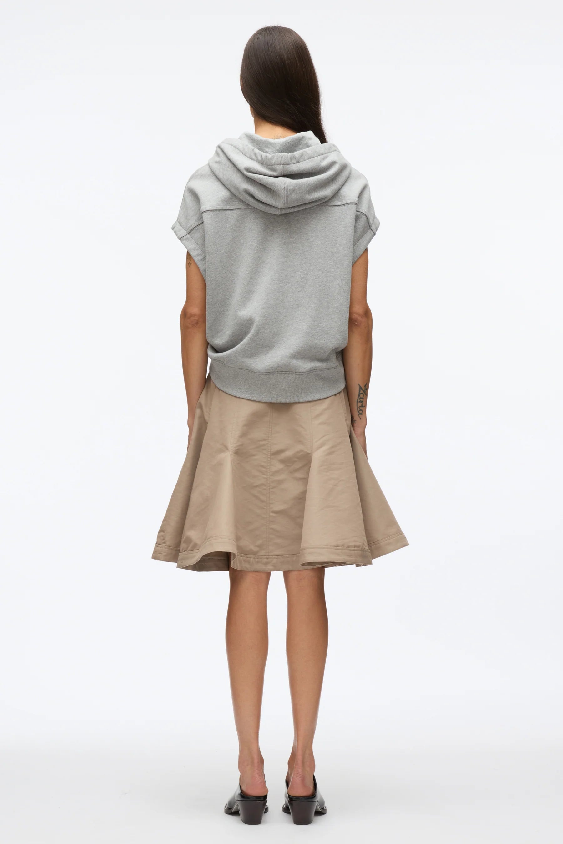 Hoodie Skirt Combo Dress