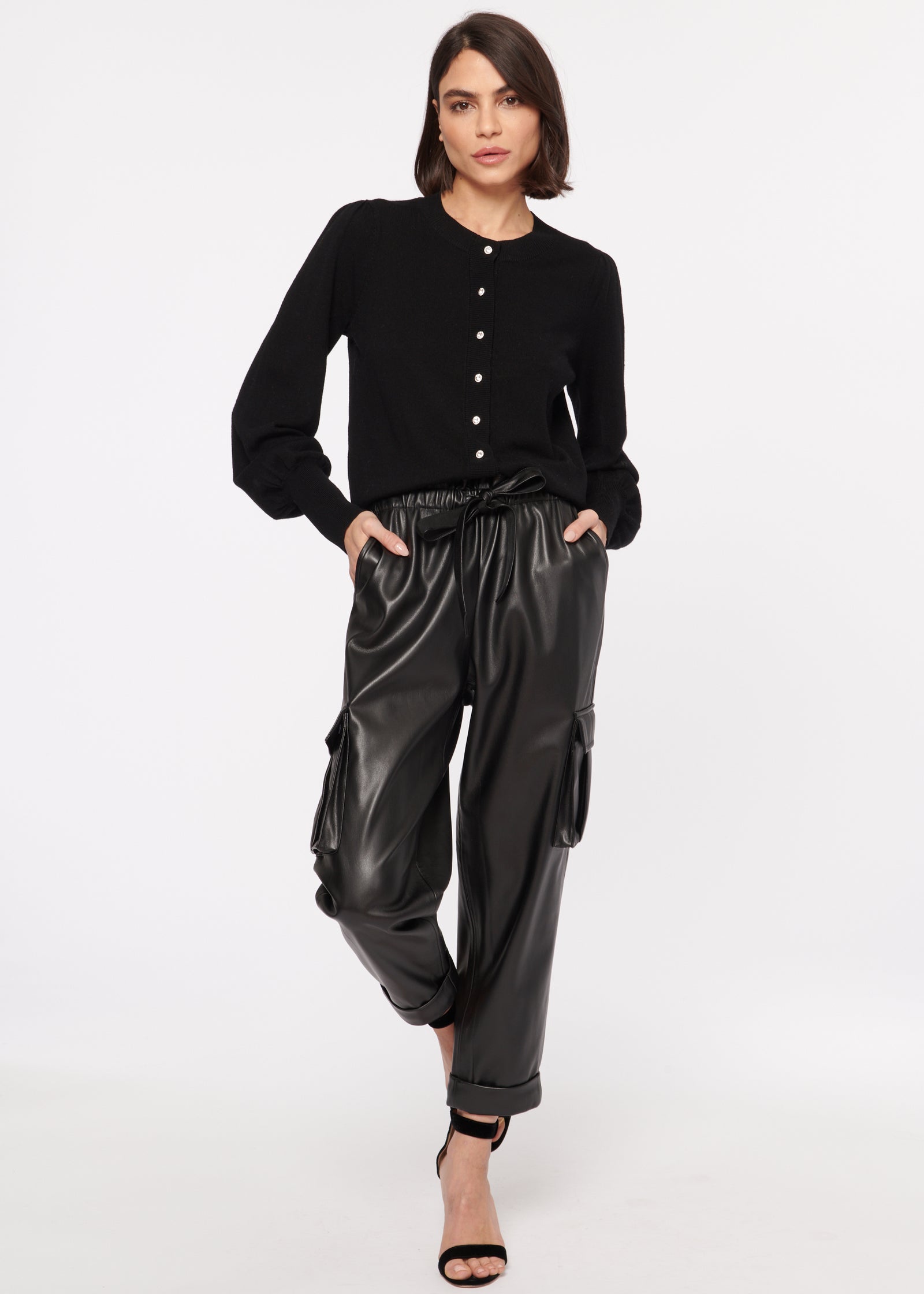 Addy Vegan Leather Pant