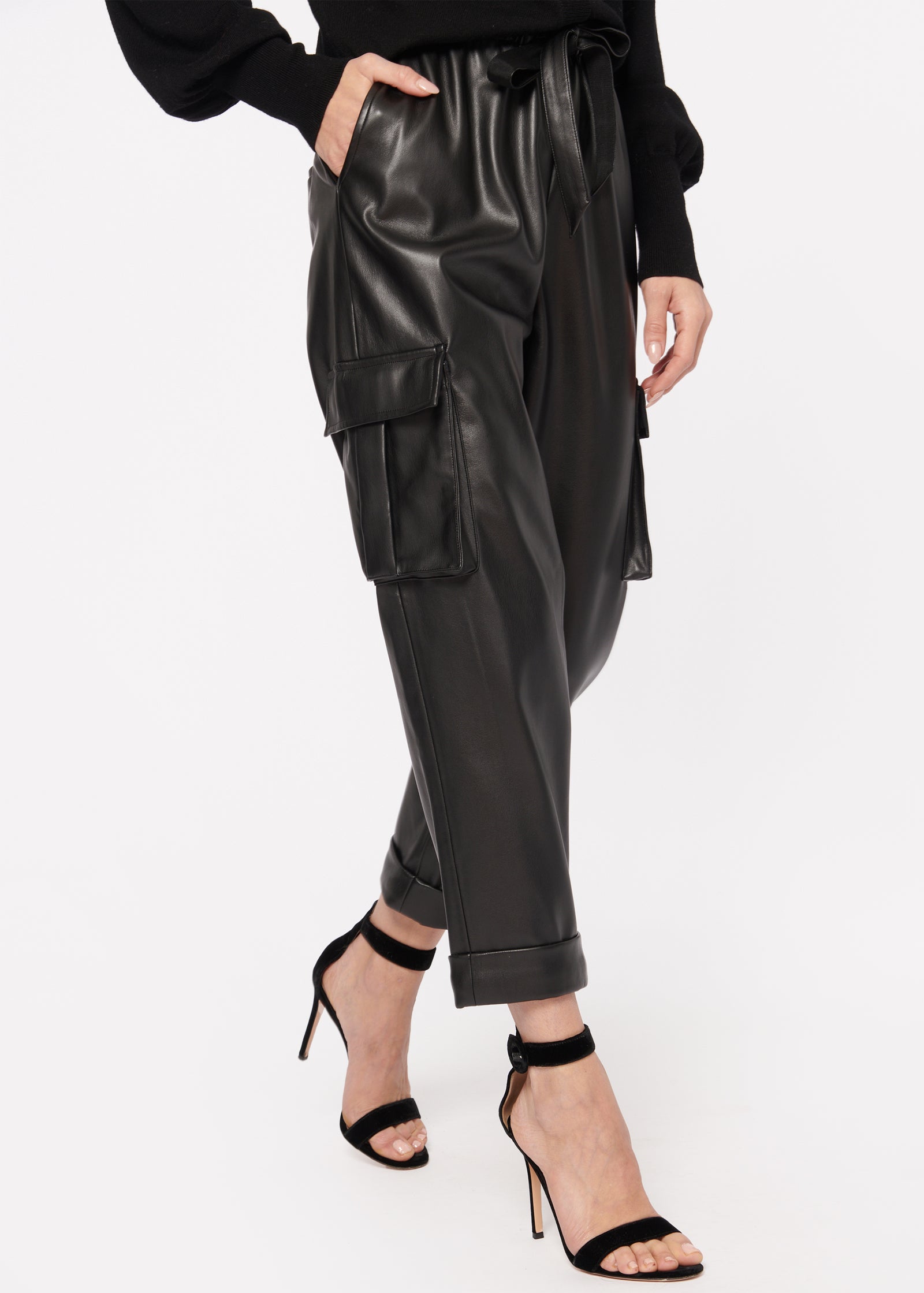 Addy Vegan Leather Pant