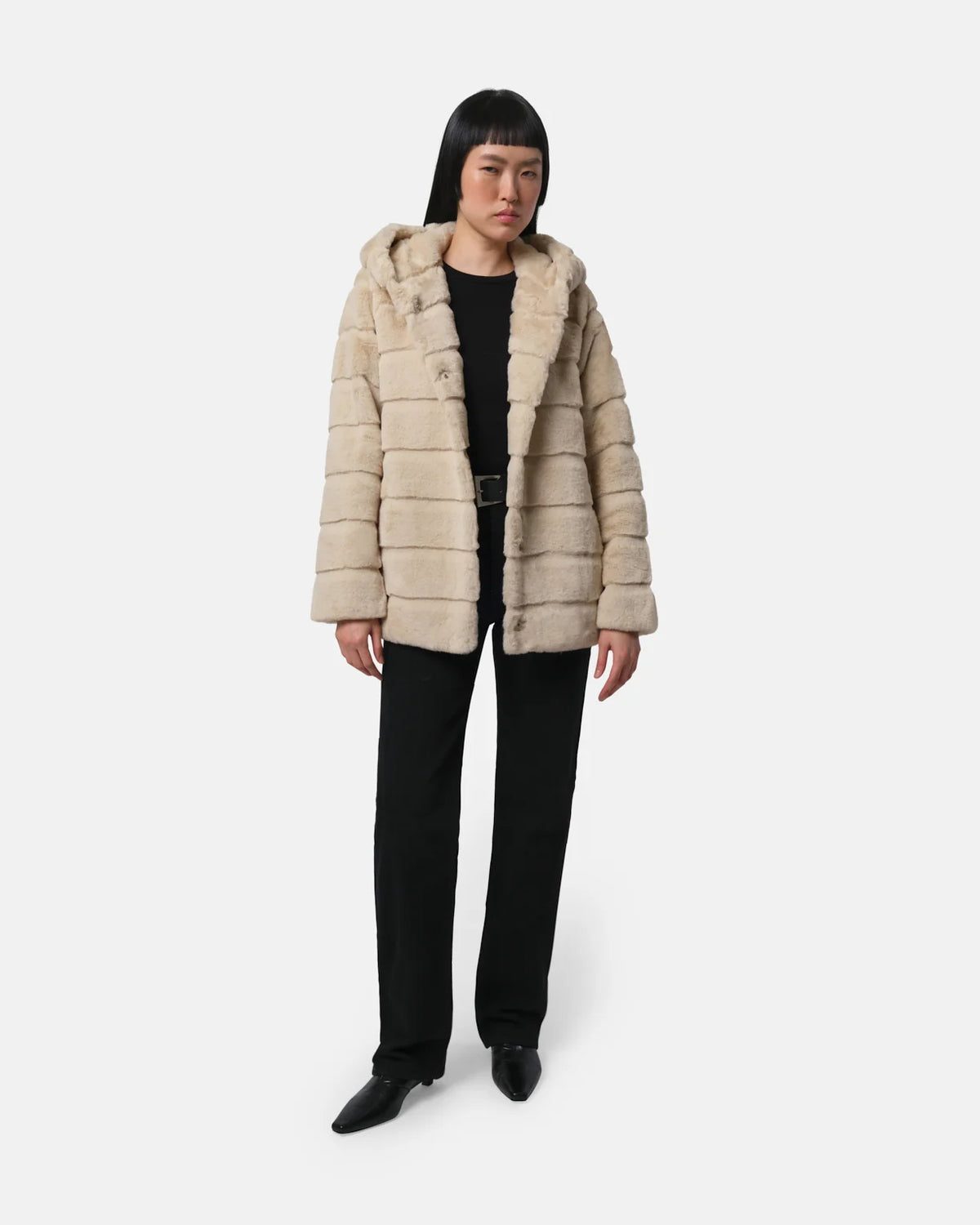 Goldy Hooded Coat