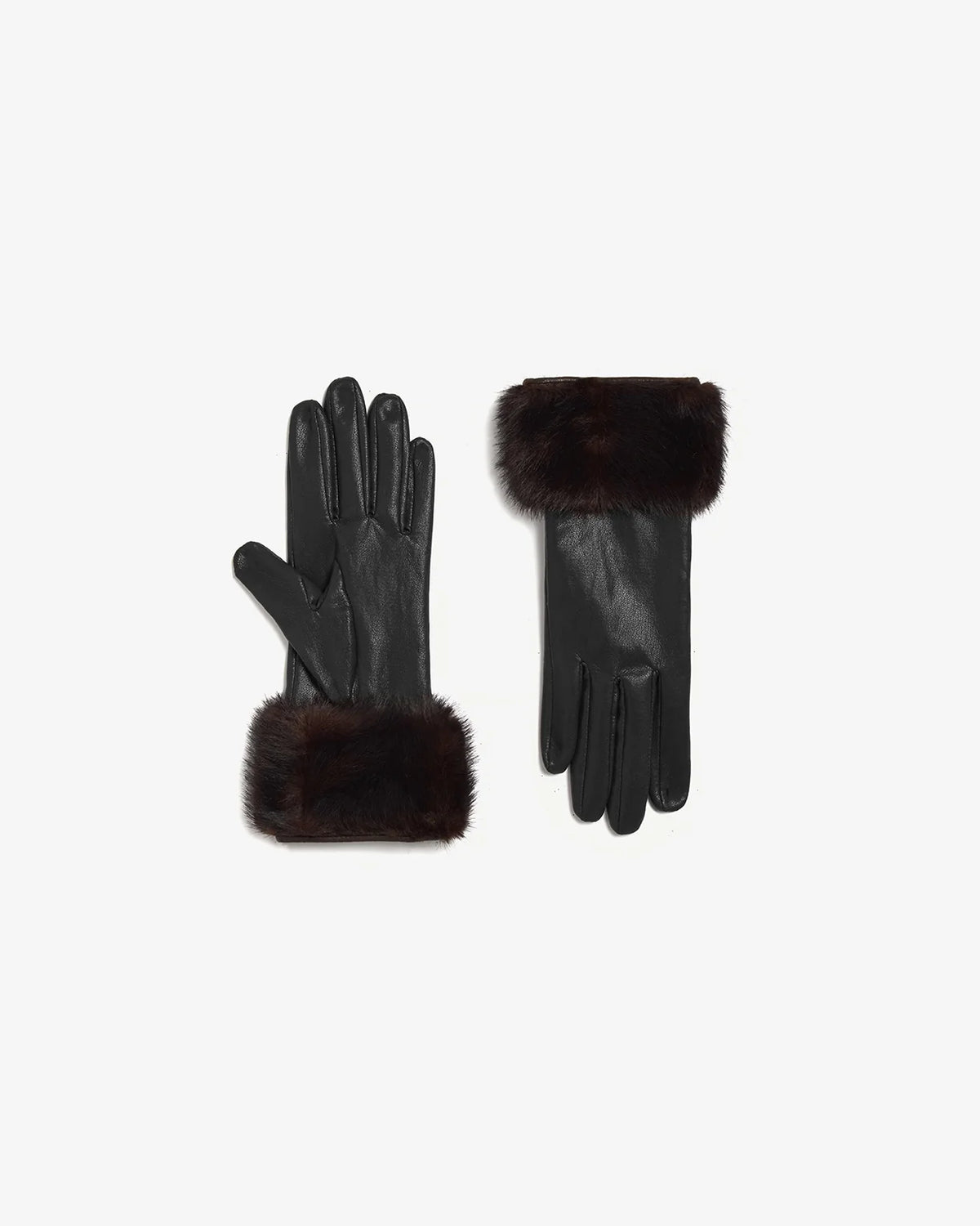 Betty Shaved Mink Gloves