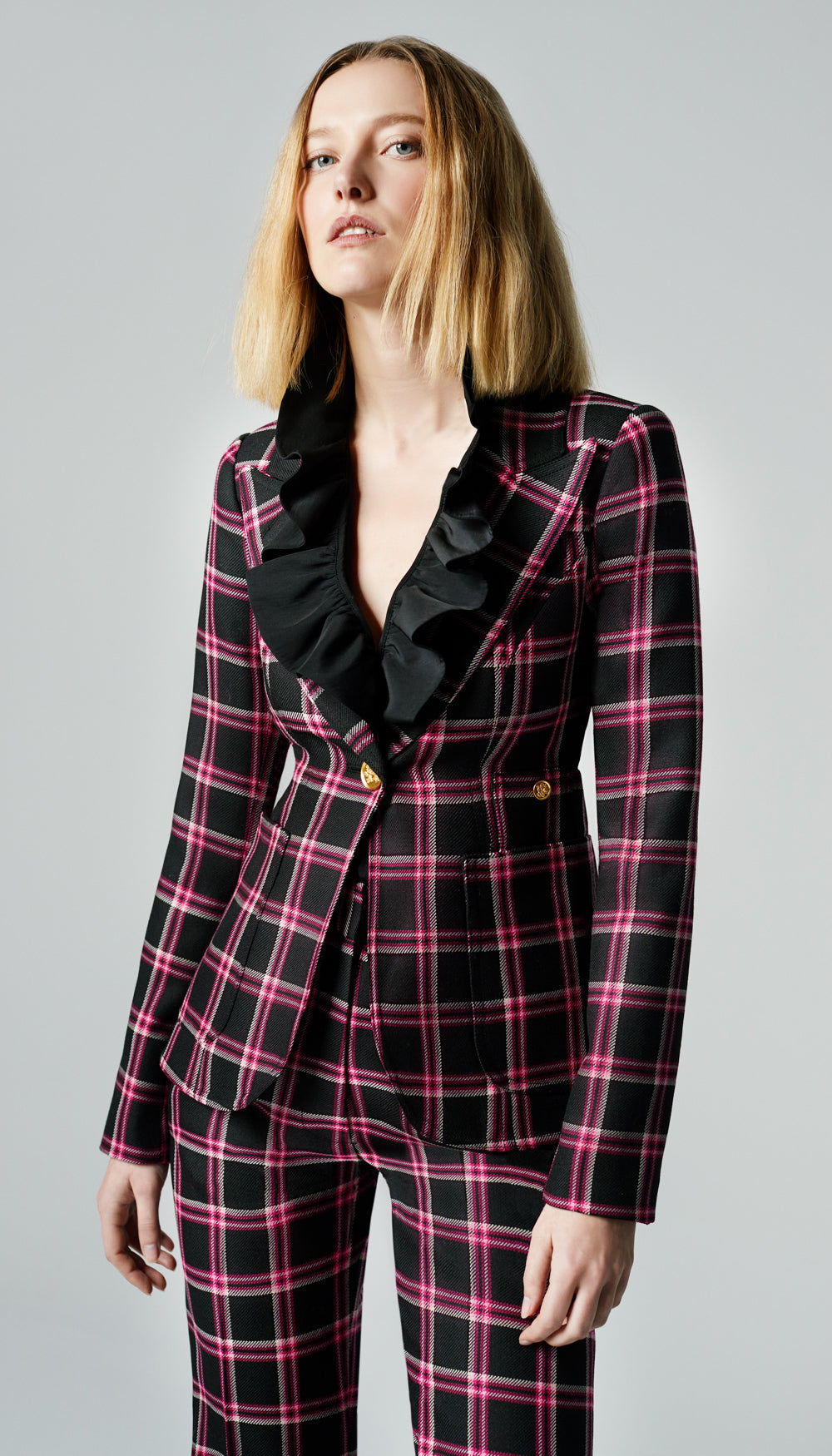 Patch Pocket Duchess Blazer