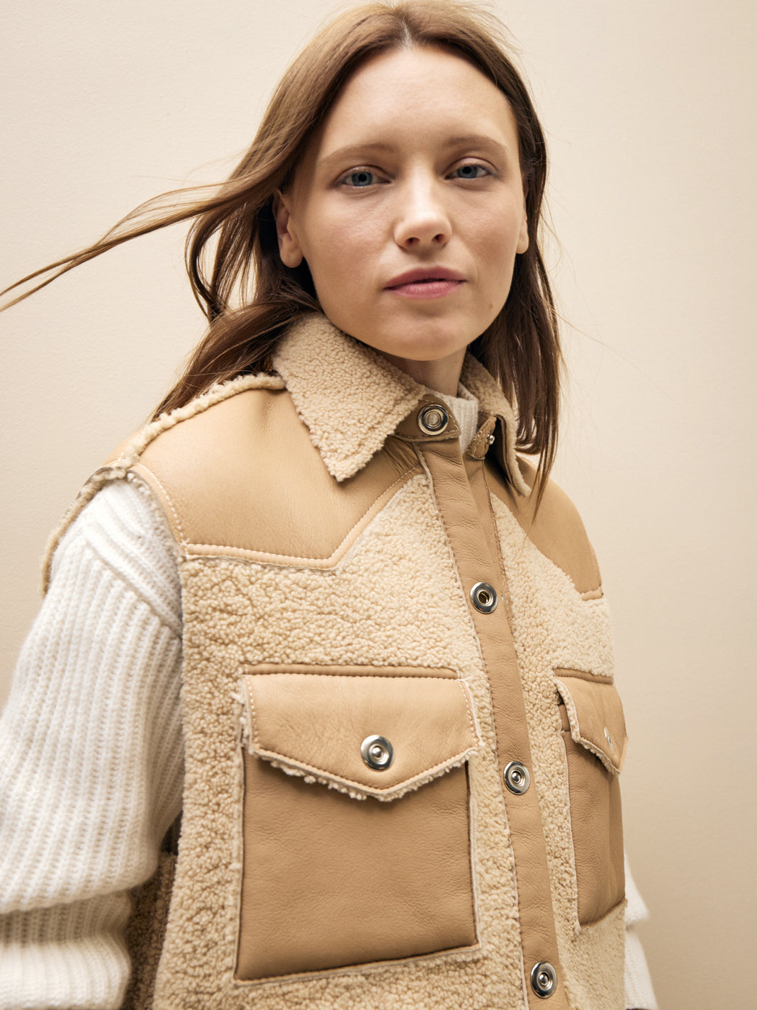 Taite Leather Vest